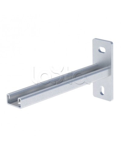 STRUT-консоль 41х21 мм, основание 650 мм HDZ EKF (stk412165-HDZ) в Хасавюрте Аксессуары для лотков Pintop.ru