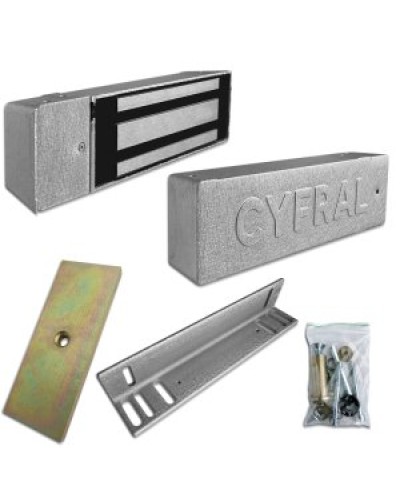 Цифрал ML Цифрал ЦФРЛ.677100.001 серебристый шелк Замок электромагнитный в Хасавюрте Электромагнитные замки Pintop.ru