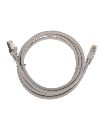 Патч-корд F/UTP, CAT 6, RJ45-RJ45, 26AWG, LSZH, серый, 2м REXANT 02-0210-2 в Хасавюрте Патчкорды (медные) Pintop.ru