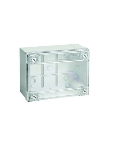 Коробка распред. 120x80x50 с гладкими стенками и прозрачной крышкой IP56 DKC (53920) в Хасавюрте Распределительные коробки Pintop.ru
