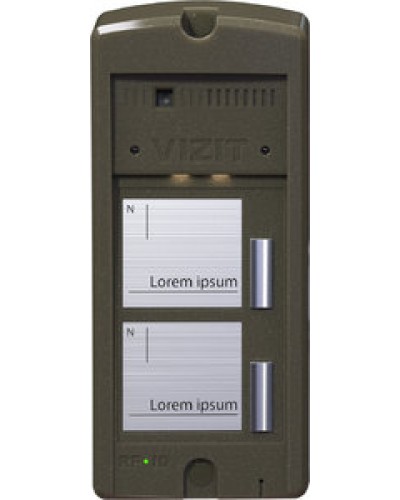 Панель вызова Vizit БВД-306FCP-2 в Хасавюрте Многоабонентные устройства Pintop.ru