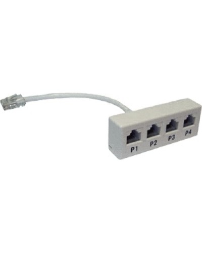 Y-адаптер 4 параллельных порта TWT TWT-Y-1P4 в Хасавюрте Проходные адаптеры Pintop.ru