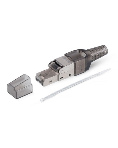 Коннектор Cabeus 8P8C-SH-C6+-TWP в Хасавюрте Коннекторы и разъемы Pintop.ru