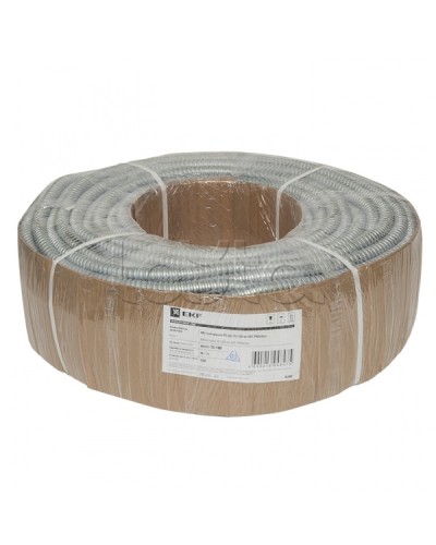 Металлорукав Р3-ЦХ-15 с протяжкой (100 м) EKF PROxima (mrzn-15-100) в Хасавюрте Металлорукав Pintop.ru