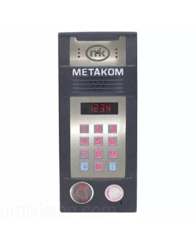 Многоабонентый антивандальный блок вызова со встроенной видеокамерой Метаком MК2018-RFMFV в Хасавюрте Блоки вызова многоабонентные Pintop.ru