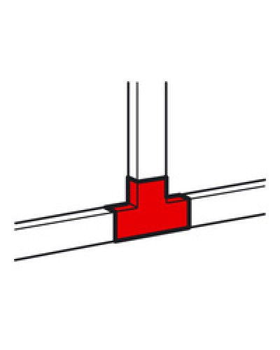 Тройник для кабель-канала METRA 15x10 Legrand (638104) в Хасавюрте Аксессуары для кабель-канала Pintop.ru