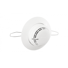 Извещатель пожарный дымовой оптико-электронный адресно-аналоговый Рубеж ИП 212-64-R3 (базовое основание W2.02) (для подвесного потолка) RAL 9005 (черный)