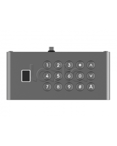 Модуль клавиатуры и считывания отпечатков пальцев Hikvision DS-KDM9633-FKP в Хасавюрте Аксессуары для IP домофонов Pintop.ru