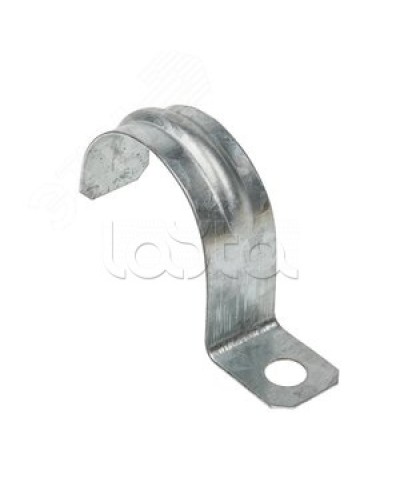 Скоба металлическая однолапковая d38-40мм IEK (50 шт/упак.) (CMAT10-38-100) в Хасавюрте Держатели, клипсы, скобы Pintop.ru