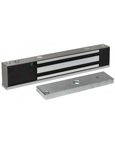 Smartec ST-EL323DLW-SS - Электромагнитный замок, уличное исполнение, СИД, датчик положения двери, IP68, нержавеющая сталь, усилие 320-340 кг. в Хасавюрте Электромагнитные замки Pintop.ru