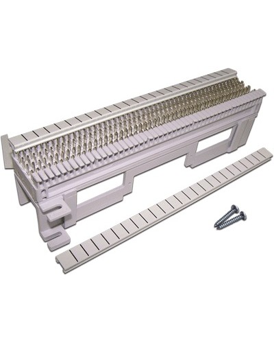 Панель кроссовая 66 типа, 50 пар, настенная, LANMASTER, с установочной площадкой LANMASTER LAN-WS66-50FT в Хасавюрте Кроссы оптические Pintop.ru