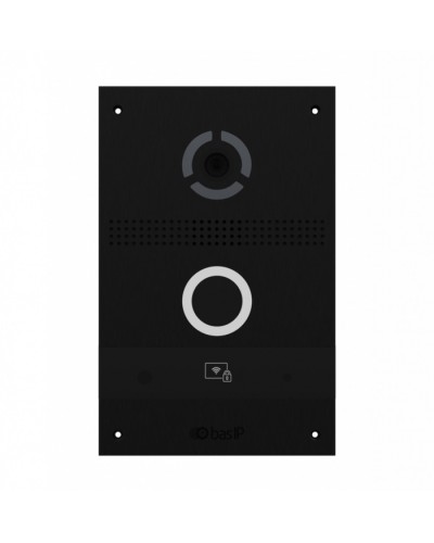 Панель вызывная индивидуальная BAS-IP AV-08FB BLACK в Хасавюрте Вызывные видеопанели малоабонентные Pintop.ru