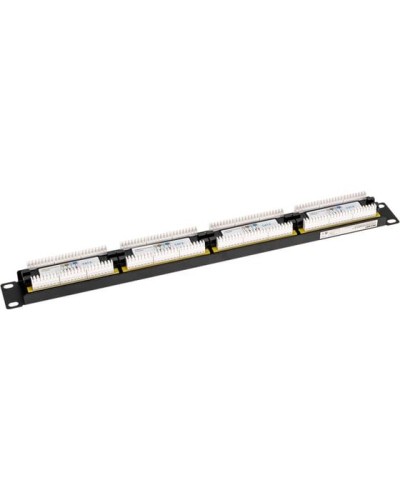 Панель коммутационная 19 PRO, 1U, 24 порта, UTP, RJ-45, CAT 6 REXANT 02-0234 в Хасавюрте Патч панель Pintop.ru