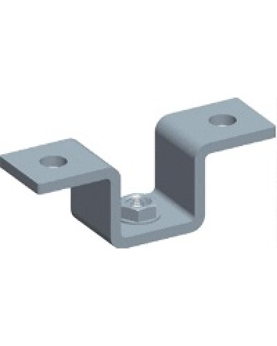 Скоба потолочная для алюминиевого лестничного лотка LANMASTER LAN-LTA-U в Хасавюрте Аксессуары для стоек и шкафов Pintop.ru