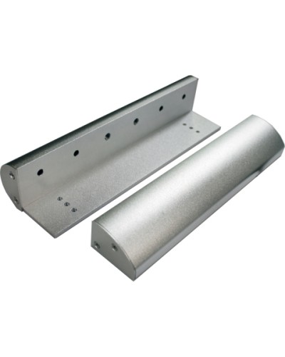 AccordTec LM-Z-KD-295A/350A- Кронштейн Z типа выполнен из алюминия и предназначен для крепления якоря электромагнитных замков на двери, открывающиеся внутрь. в Хасавюрте Электромагнитные замки Pintop.ru