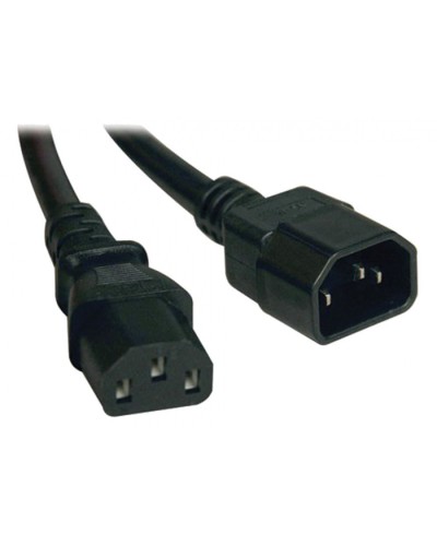 ITK Кабель электропитания PDU 3х1,5 5М с разъёмами С13-C14 (PC-C13C14-5M) в Хасавюрте Блоки розеток Pintop.ru
