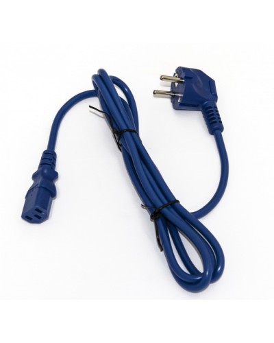 Кабель питания компьютера Hyperline PWC-IEC13-SHM-5.0-BL в Хасавюрте Патч-корды и пигтейлы Pintop.ru