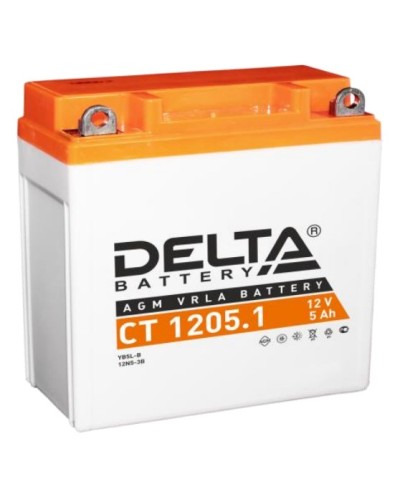 Аккумулятор АКБ 12 - 5 Delta CT 1205.1 в Хасавюрте Электротехническое оборудование Pintop.ru