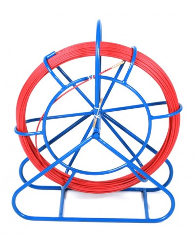 Устройство для протяжки кабеля мини УЗК в металлической кассете с держателем на ножке, 50 м Hyperline CPS-GP6.0-МС-50M в Хасавюрте Патч-корды и пигтейлы Pintop.ru