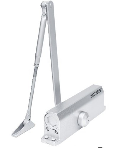 Доводчик NOTEDO DC-180 EN5/6/7 (серебро) в Хасавюрте Доводчики Pintop.ru