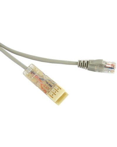 Патч-корд 110 тип-RJ45, 2 пары, Ethernet, LSZH, 3 м серый Hyperline PC-110-RJ45-2P-CX-3M-LSZH-GY в Хасавюрте Патчкорды (медные) Pintop.ru