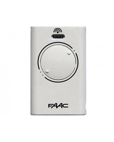 Брелок-передатчик 2-канальный Faac 787007 (белый) в Хасавюрте Устройства радиоуправления для шлагбаумов и автоматики Pintop.ru