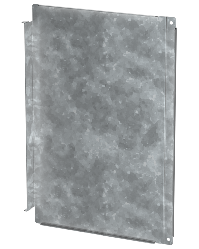 FORMAT Перегородка аппаратного отсека боковая вертикальная сплошная высота 500мм IEK (FO-00-PVHC-050) в Хасавюрте Аксессуары для стоек и шкафов Pintop.ru