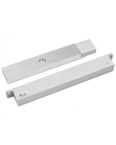 Замок электромагнитный Aler AL-200 PRemium (24 В, серый) в Хасавюрте Электромагнитные замки Pintop.ru