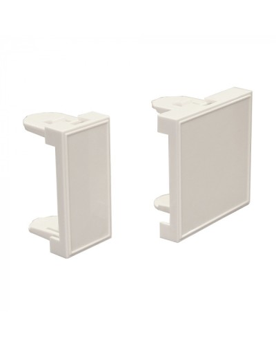 Заглушка 22.5х45, белая LANMASTER (LAN-SIP-22B-WH) в Хасавюрте Проходные адаптеры и розетки оптические Pintop.ru