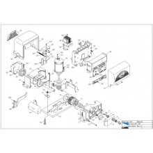 Кожух стойки DIR-P Came 119RIR154