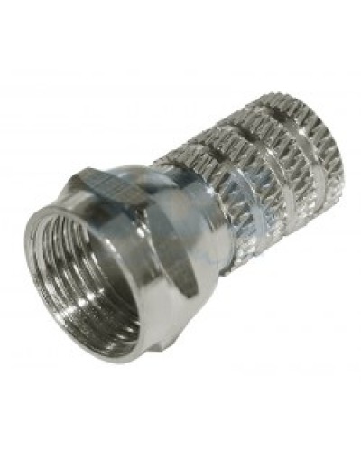 Штекер F-разъем (накрутка) на RG-6 (100шт/уп) PROCONNECT 05-4003-4 в Хасавюрте Коннекторы Pintop.ru