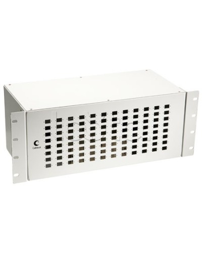 Бокс оптический 19, 4U на 96 SC/2xLC портов Cabeus FO-19-96SC в Хасавюрте Кросс оптический Pintop.ru