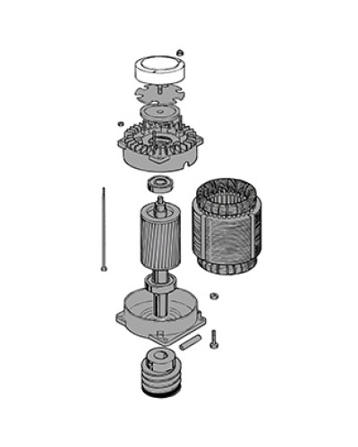 Электродвигатель C-BYT Came 119RIC042 в Хасавюрте Запчасти для шлагбаумов и автоматики Pintop.ru