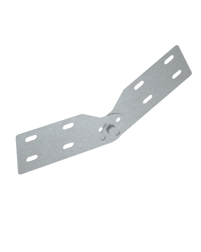 Шарнирный соединитель лестничного лотка 100 мм Быстрый монтаж HD КМ-Профиль (LSHS3 HD) в Хасавюрте Аксессуары для лотков Pintop.ru