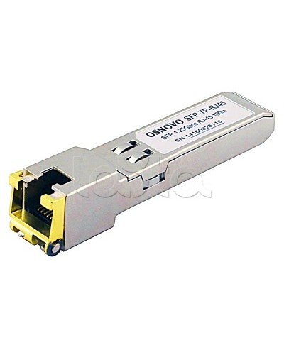 Медный SFP модуль OSNOVO SFP-TP-RJ45(1G) в Хасавюрте Модули SFP/XFP/GBIC Pintop.ru