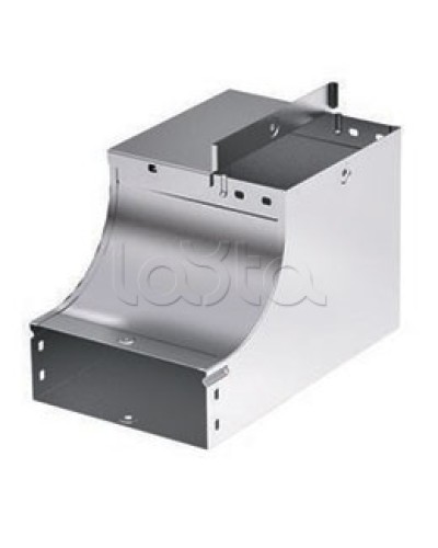 Угол CSSD 90 вертикальный внутр. переходник прав. осн. 150 DKC в Хасавюрте Аксессуары для кабель-канала Pintop.ru