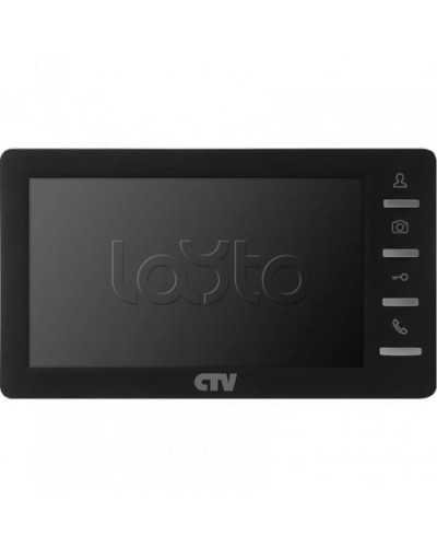 Монитор видеодомофона CTV-M1701 Plus (черный) в Хасавюрте Абонентские IP устройства Pintop.ru