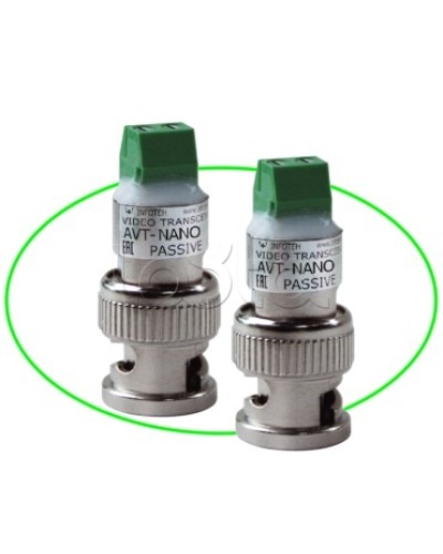 Комплект пассивных приемопередатчиков Инфотех AVT-Nano Passive M в Хасавюрте Видеоусилители, Модуляторы, Делители Pintop.ru