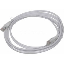 Патч-корд RJ45 TWT UTP кат.5e, с заливными колпачками, 1 м, серый TWT TWT-45-45-1.0-GY