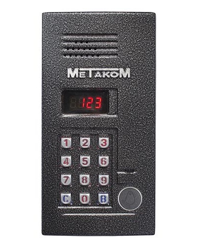 Блок вызова домофона Метаком MK2012-RFE в Хасавюрте Блоки вызова многоабонентные Pintop.ru