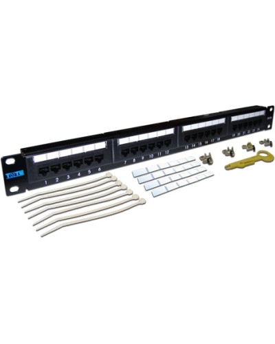 Патч-панель 19, 2U, 48 порта RJ-45 TWT TWT-PP48UTP в Хасавюрте Патч панель Pintop.ru