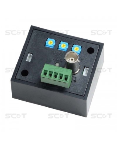 Приёмник активный HDTVI / HDCVI / AHD по витой паре SC&T TTA111HDR в Хасавюрте Системы видеонаблюдения Pintop.ru