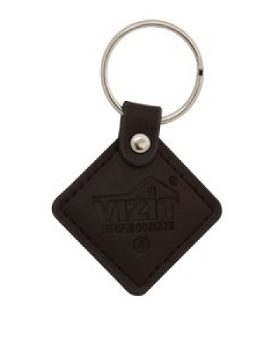 Ключ-брелок RFID Vizit RF2.2 коричневый в Хасавюрте Оптовые идентификаторы Pintop.ru