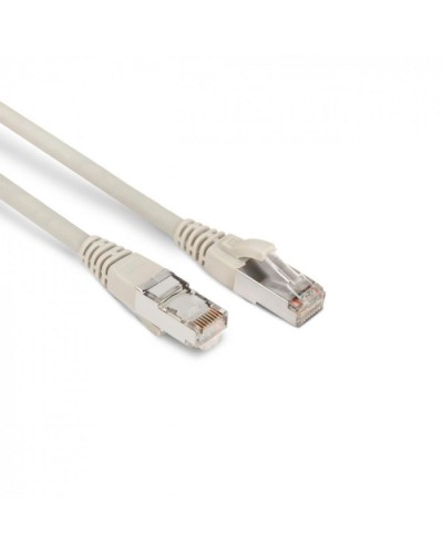 Патч-корд RJ45-RJ45 STP, кат.6, LSZH, экран (1м) Hyperline PC-LPM-STP-RJ45-RJ45-C6-1M-LSZH-GY в Хасавюрте Патчкорды (медные) Pintop.ru