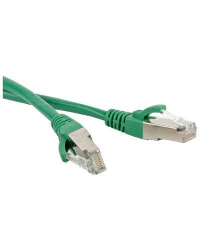 Патч-корд F/UTP Hyperline (PC-LPM-STP-RJ45-RJ45-C5e-20M-LSZH-GN) в Хасавюрте Патчкорды (медные) Pintop.ru