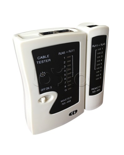 Тестер Кабеля RJ-45+RJ-11 (HT-C004) (TL-468) REXANT 12-1006 в Хасавюрте Тестеры для систем видеонаблюдения Pintop.ru