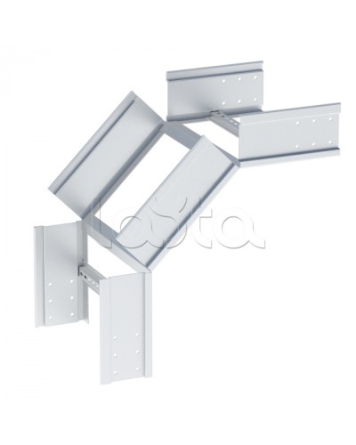 Угол 90 градусов вертикальный внешний лестничный усиленный 150x700 мм (2 мм) EKF (voltp90150700-2) в Хасавюрте Аксессуары для лотков Pintop.ru