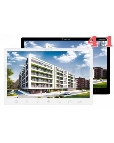 Монитор Tantos Sherlock HD SE (White) в Хасавюрте Абонентские IP устройства Pintop.ru