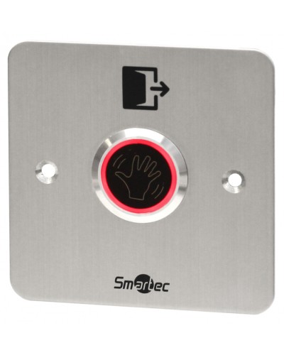 Кнопка выхода металлическая врезная Smartec ST-EX344LW в Хасавюрте Кнопки выхода Pintop.ru