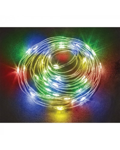 Гирлянда Navigator 95 069 NGF-D049-02 (микро роса RGBY) в Хасавюрте Источники света(Лампы) Pintop.ru